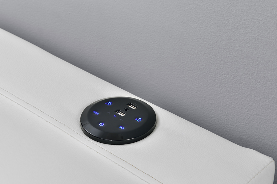 1894-1DS ลำโพง Bluetooth โครงเตียงเก็บภาพและเสียงหุ้มหุ้ม
