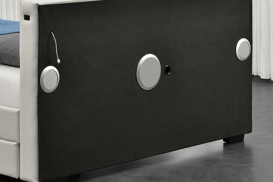 1894-1DS ลำโพง Bluetooth โครงเตียงเก็บภาพและเสียงหุ้มหุ้ม