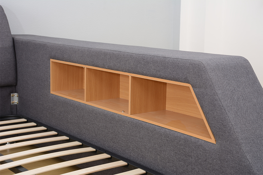 ลำโพง Bluetooth 1550 โครงเตียงพักผ่อนในตัวหุ้มเบาะ