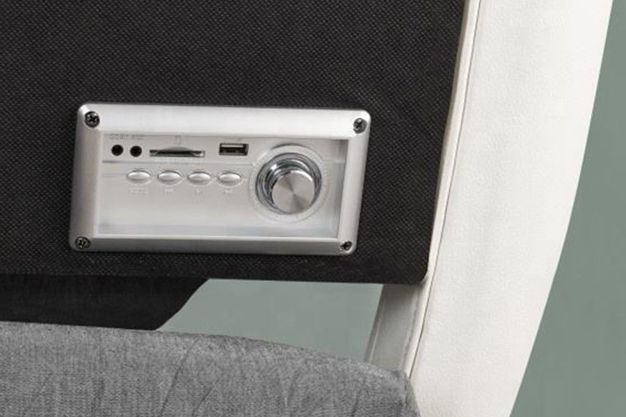1140S Gas Lift Music Speaker โครงเตียงหนังสังเคราะห์