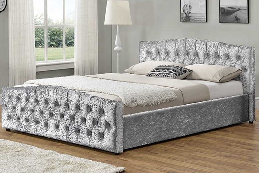 1173G ผ้าลินินผ้าแก๊สลิฟท์ Ottoman Soft แผงเก็บเตียง